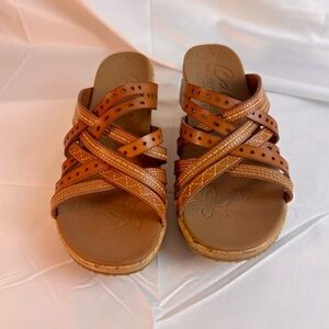 NWOT Skechers Women’s Beverlee-Tiger Posse Wedge Sandals Size 9